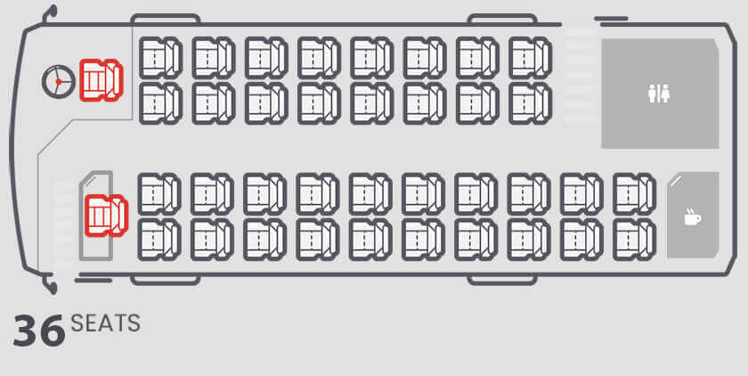 caledonian travel coach seating plan